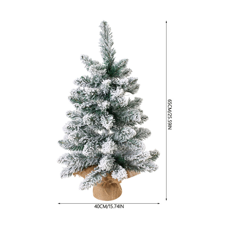 2.13' H Lighted Artificial Christmas Tree