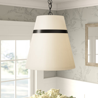 Luminaire suspendu conique unique Rory par Alexa Hampton