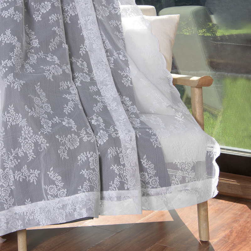 Evelina Room Darkening Curtain Panel Pair, Dark Gray, 52" x 96"