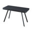 Glass Top Metal Base Writing Desk