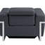 Cuir grainé avec fauteuil inclinable Global United-1343792559