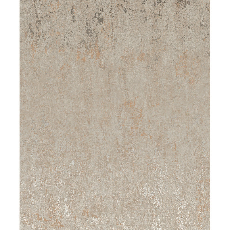 City Romance Industrial Wallpaper, Beige Orange