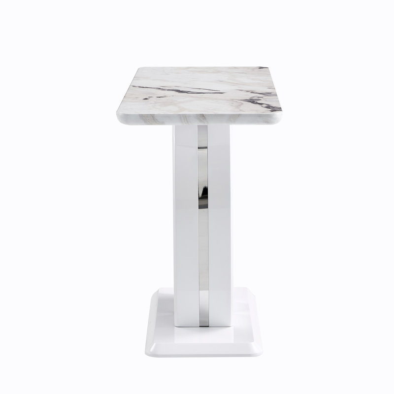 Kwincy 47.24'' Console Table, White