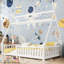 Lit simple avec design, espace et espace pour jouer