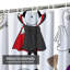Rideau de douche pour enfants avec 12 crochets Halloween-535775872