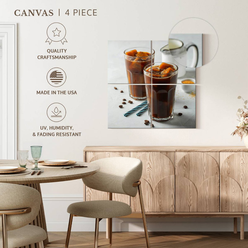 Café glacé Yarlin, H 74 po x l 74 po