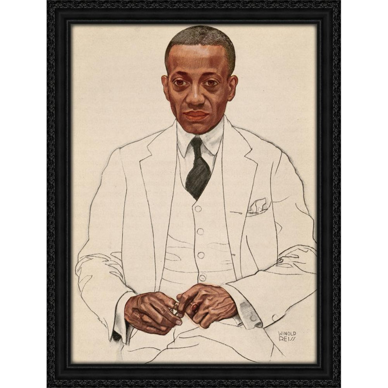 Alain Locke (1925), H 32 po x l 24 po