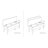 Elegant Extendable Dining Table & Chairs Set (4 Pieces), White & Stone, 51 x 30.3 x 31.5 inches | 100% Melamine Coated Particle Board & 100% Velvet | Features Hornbeam Legs, Modern Design, Perfect for Any Dining Space-983090677-983090682