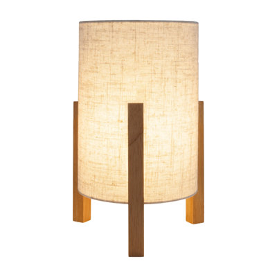 Andreu Wood Tripod Lamp