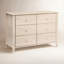 Sprout 6 Drawer Double Dresser-1438861950