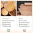 63" Solid Wood Console Table