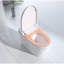 Luxury Toilet With Instant Warm Water , Remote Control - White Modern Smart Auto Flush,