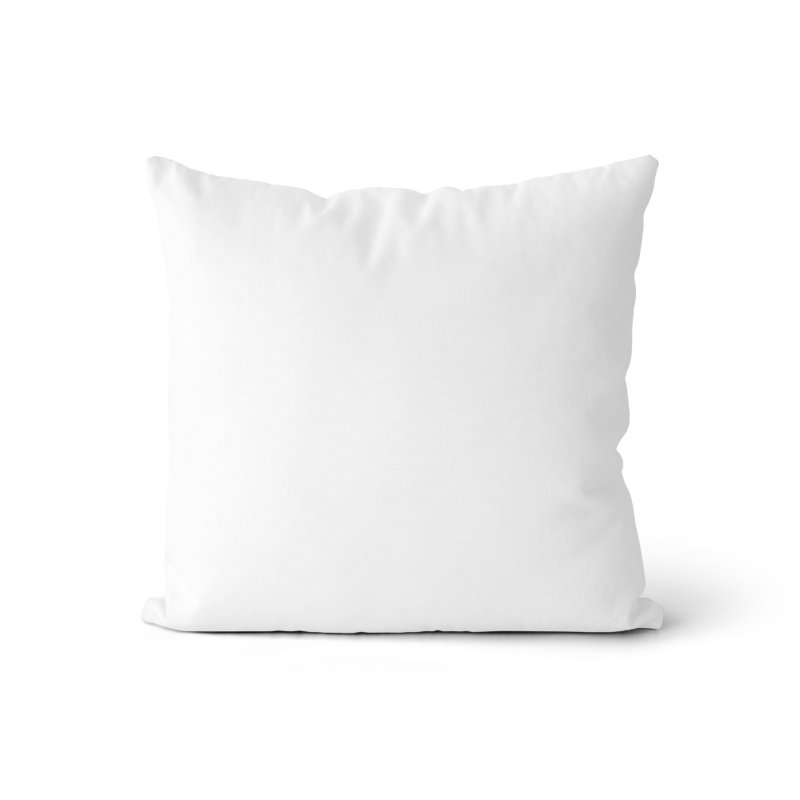 Coussin 18 x 18 blanc Relation, Blanc