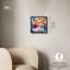 «Whimsical Sneaker with Flowers», art mural -274275554-274276122