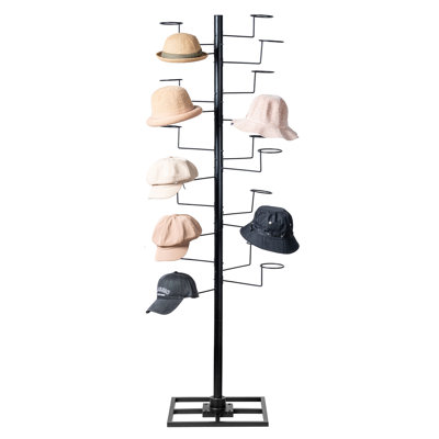 Iron Freestanding 20 - Hook Coat Rack