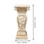 Colonne romaine sculptée de style européen sur colonne, colonne décorative en résine