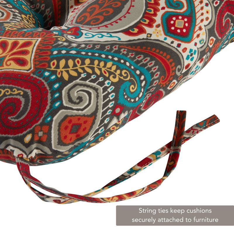 Shipton Outdoor 20'' Dining Chair Seat Cushion, 1, Asbury Park