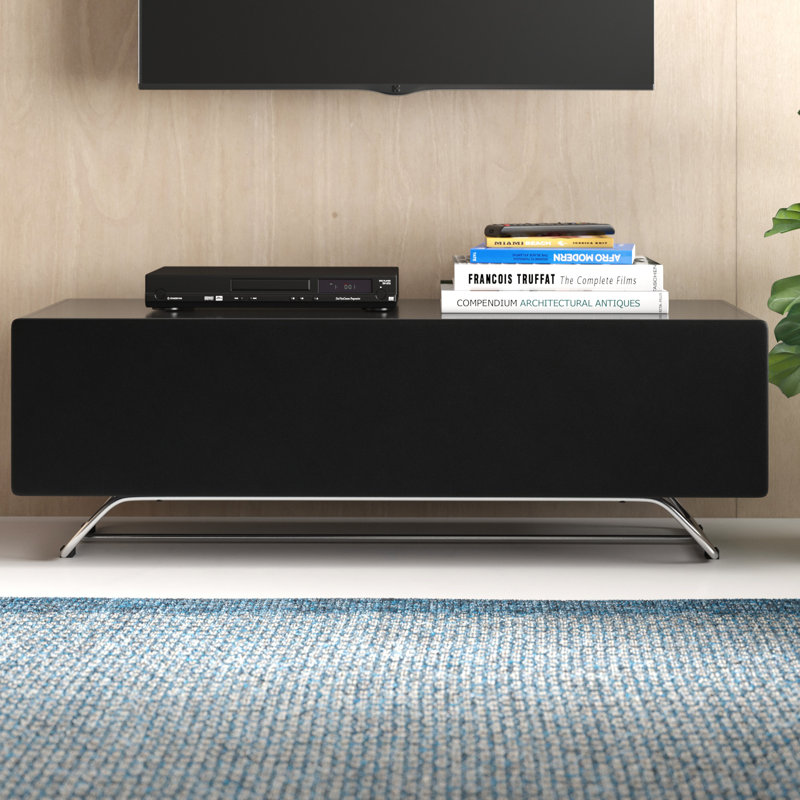 Essary Unfinished TV Stand for TVs up to 60", Black