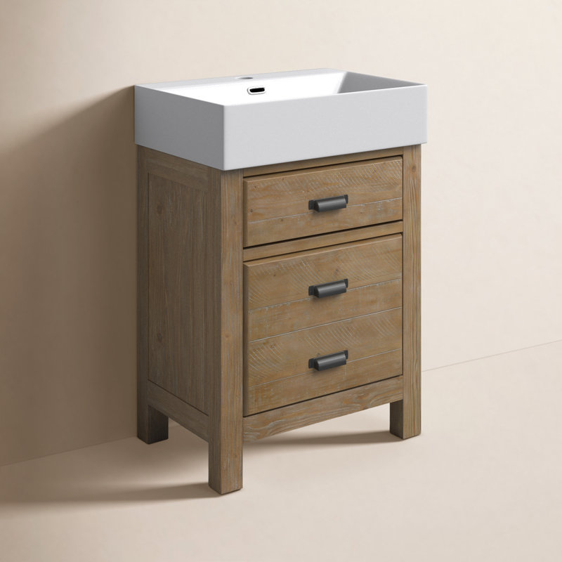 Ensemble de meuble-lavabo simple 24 po Clayborne