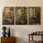 Floral Study  Series  CLXIX  -Premium Gallery Wrapped Canvas Set -Ready to Hang-780046703