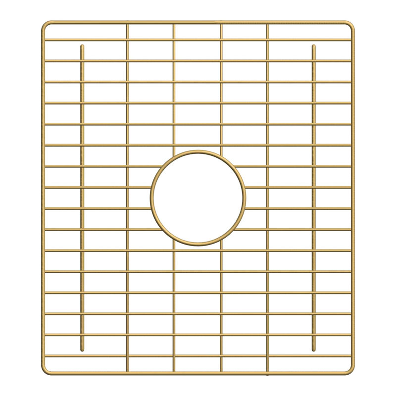 17.25"x15.25" Bottom Grid in Champagne Bronze PVD, Champagne Bronze PVD
