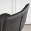 Tabouret de bar moderne en similicuir avec dossier et repose-pieds ergonomiques-1323601774