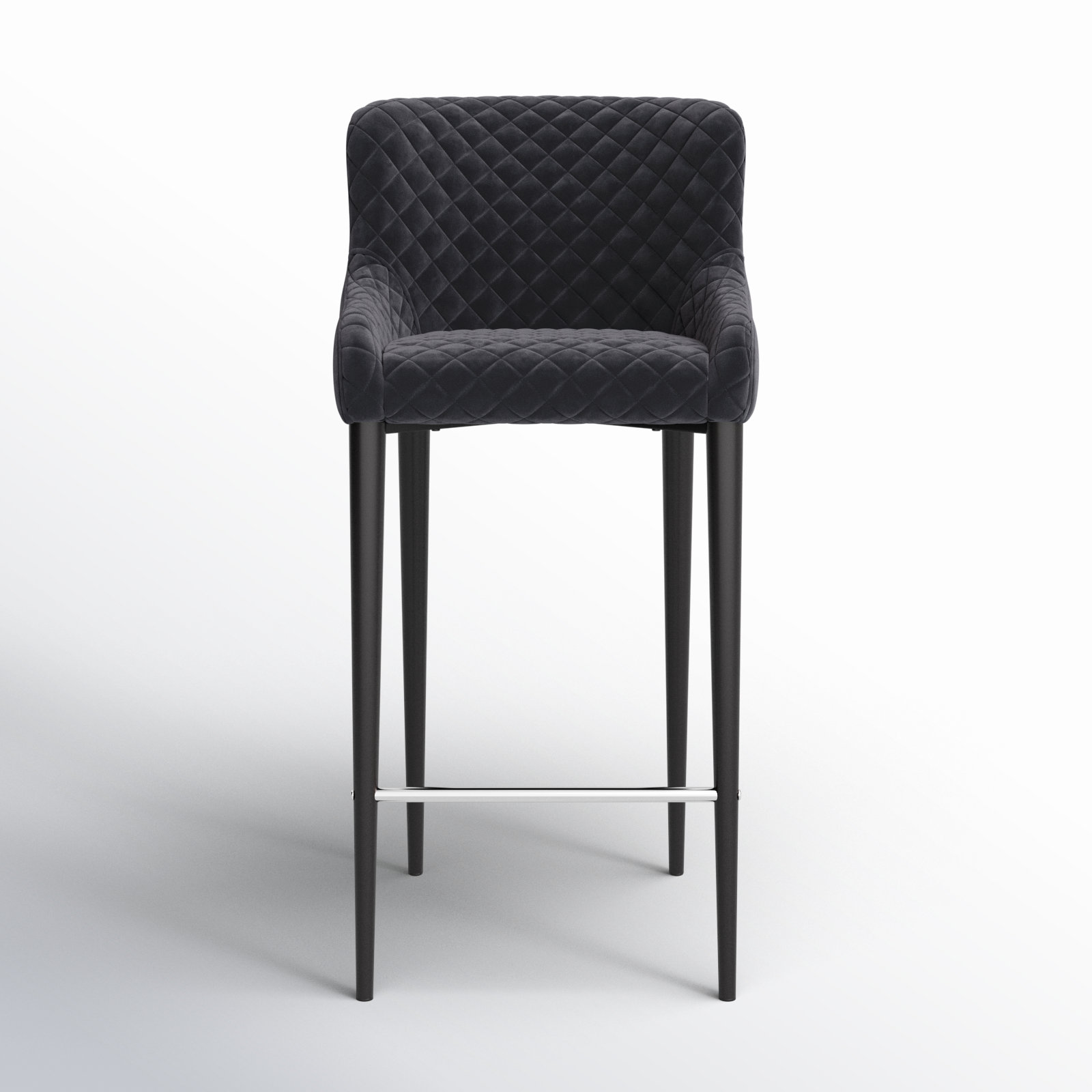 Carly Counter & Bar Stool, Gray, Counter Stool (26" Seat Height)