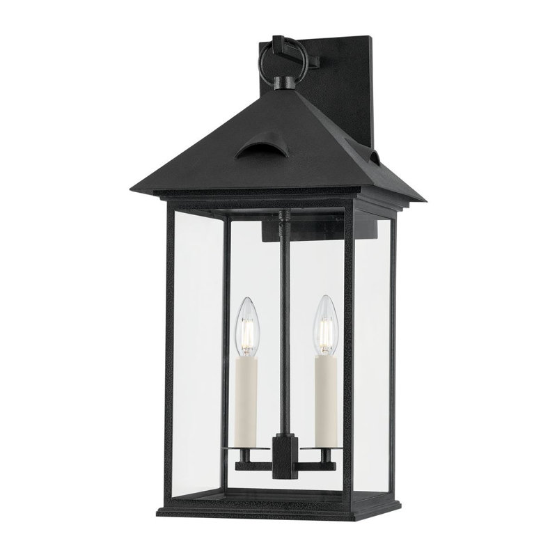 Extérieur 2 lumières Corn, H 28 po x l 13 po x P 13 po
