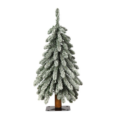 White Spruce Flocked/Frosted Christmas Tree