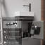 Meuble-lavabo mural simple 18,6 po avec plateau en pierre artificielle Myrtlewood
