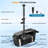 Solar Pond Filter With Fountain Pump