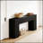 Durable Wooden Foyer Table With Heavy-Duty Reinforced Top, For Hallways And Entryways-2128515104