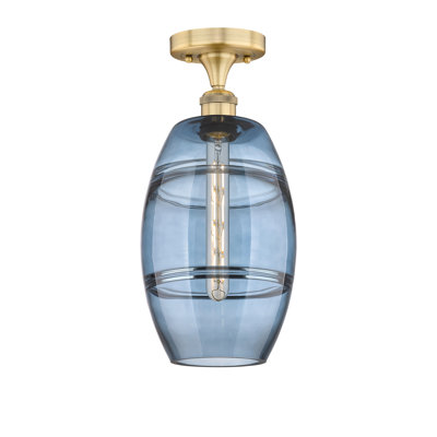 Plafonnier semi-encastré 1 lumière Edison - Abiagael