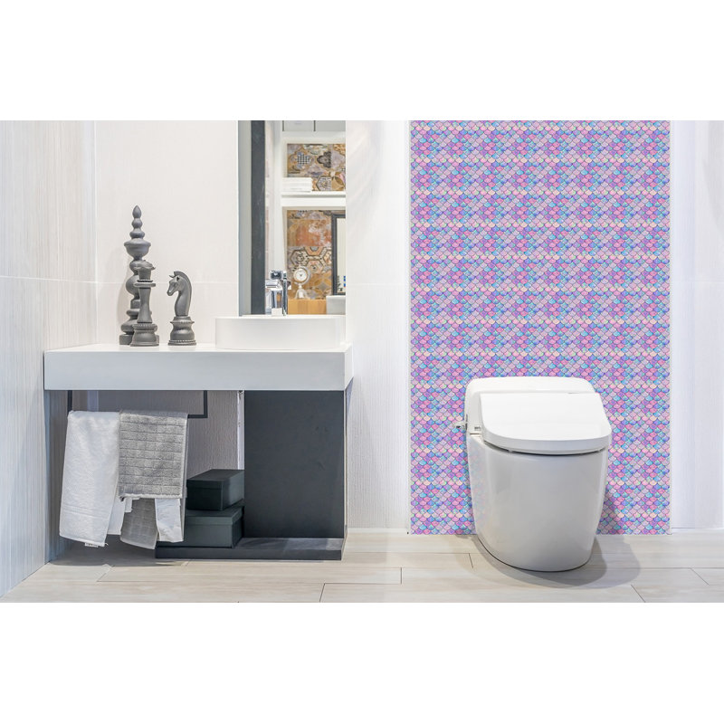 Sticker Self Adhesive Vinyl Splashback Wall Stickers 39,37x19,68 Inch Wall Tiles Tile Peel and Stick