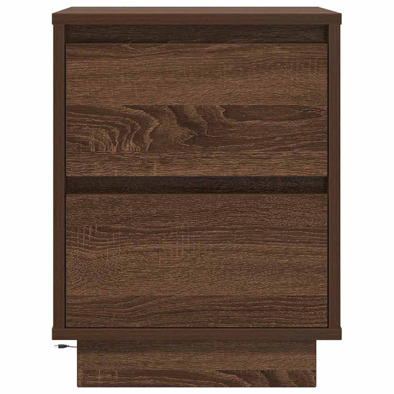 Deanca 38cm W Manufactured Wood Bedside Table