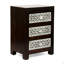 Table de chevet 3 tiroirs