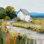 «Morning Light Farmhouse», art mural sur toile