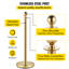 Poteaux en acier et fer H 37,8 x l 60 VEVOR