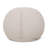 Zeon 6.5 Foot Striped  Cylindrical Bean Bag, Natural Color With Ligt Brown Stripes