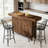 Chating Table  With Footrest,Bar Table,Dining Table,Kitchentable