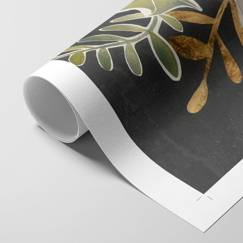 Gilded Christmas Collection B - Impression sur toile seulement - NON-CADRE, H 18 po x l 12 po