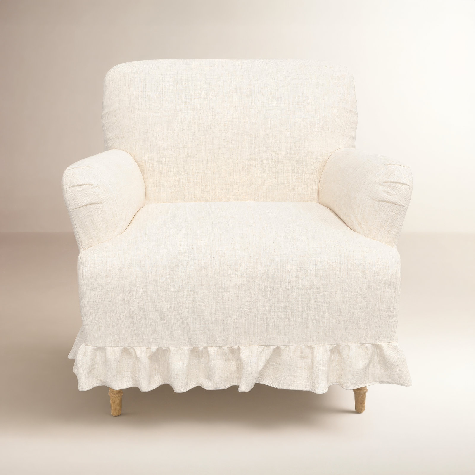 Maggie Slipcovered Armchair, Classic Talc Linen