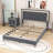 Harsukh Queen Upholstered Bed with LED Lights-997063910