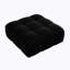 Repose-pieds carré standard en velours Jesse-812996240