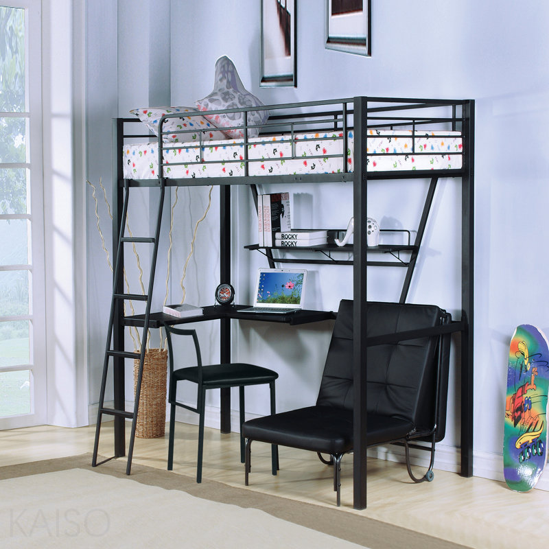 Lit mezzanine simple avec bureau Senon