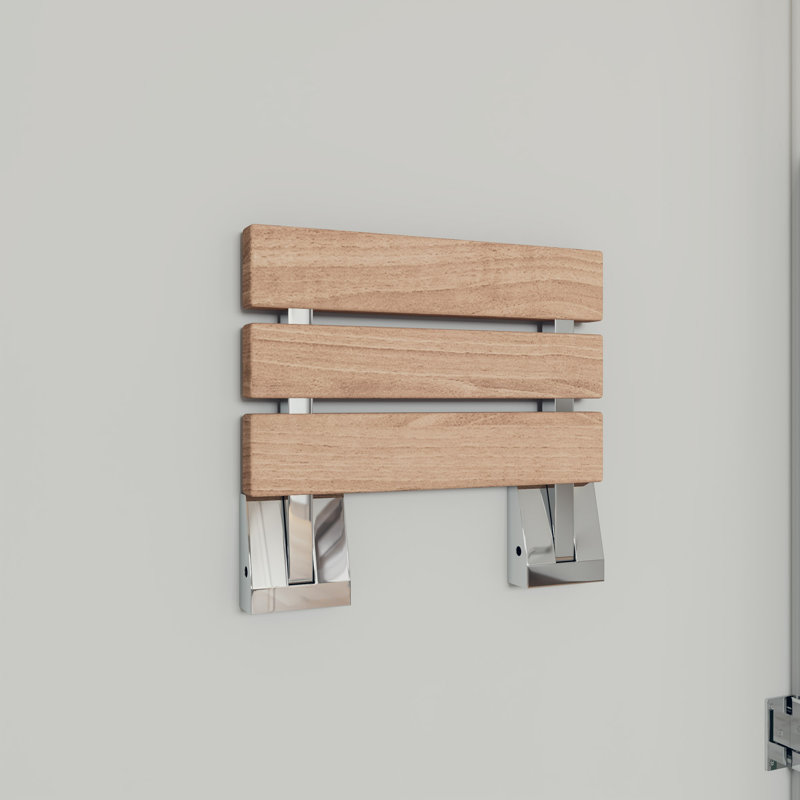 Siège de douche en bois de teck