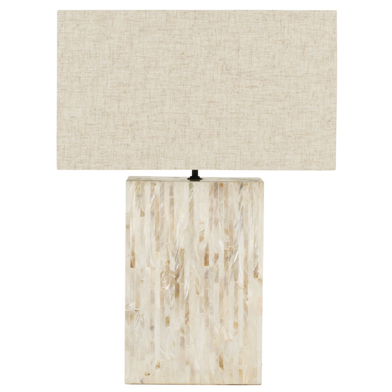 Wood Lamp, Linen