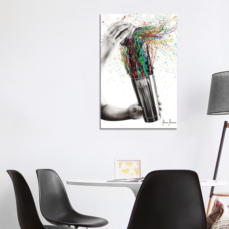 Shake It par Ashvin Harrison - impression d'art graphique, Aucun mat, Toile tendue, H 40 po x l 26 po x P 1,5 po