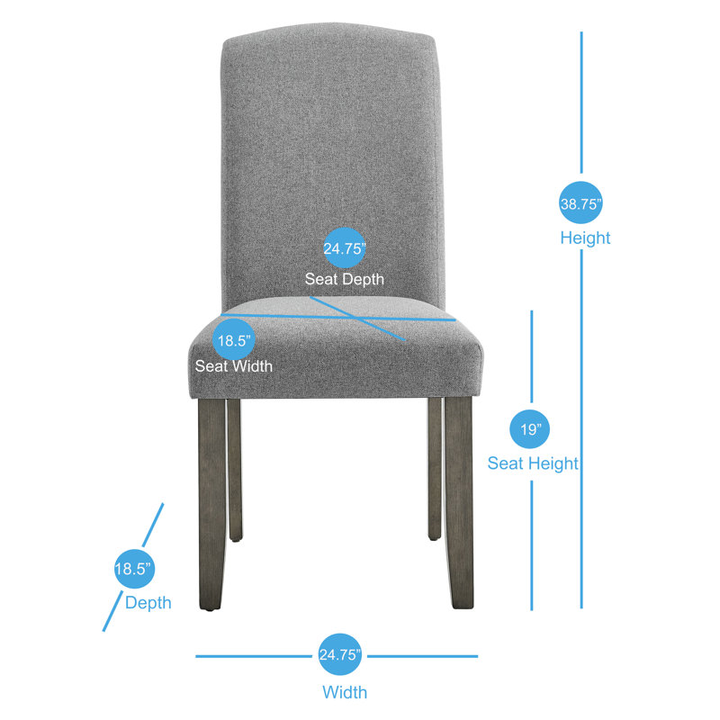 Lanford 19'' H Upholstered Dining Chair