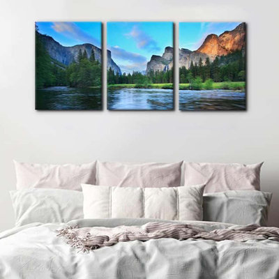 3 Piece Wrapped Canvas Print